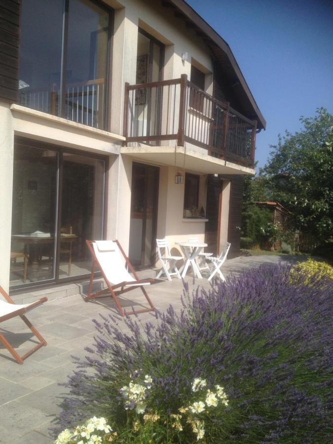 Maison Sur La Colline Cheminee Wifi Proche Thermes Aubin  Eksteriør bilde