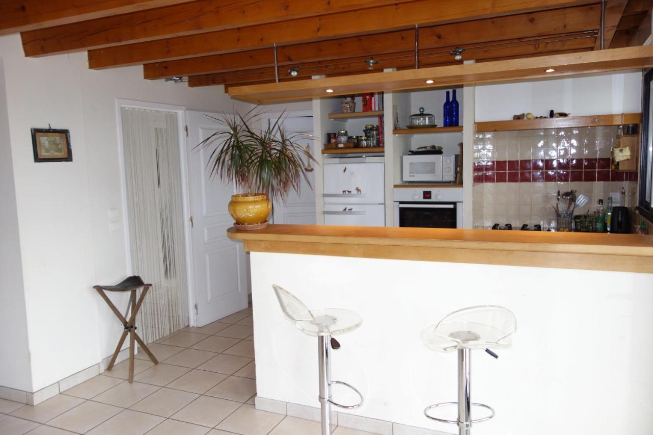 Maison Sur La Colline Cheminee Wifi Proche Thermes Aubin  Eksteriør bilde