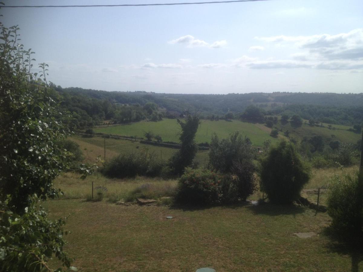 Maison Sur La Colline Cheminee Wifi Proche Thermes Aubin  Eksteriør bilde