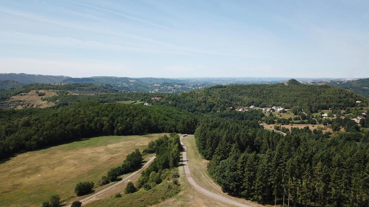 Maison Sur La Colline Cheminee Wifi Proche Thermes Aubin  Eksteriør bilde